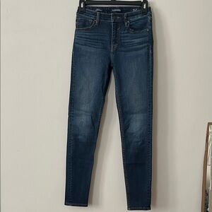 Vigoss Women's Dark Blue Skinny Jeans